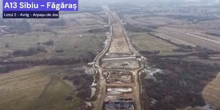 Șantierul Autostrăzii Sibiu–Făgăraș prinde contur: stadiul lucrărilor și data finalizării