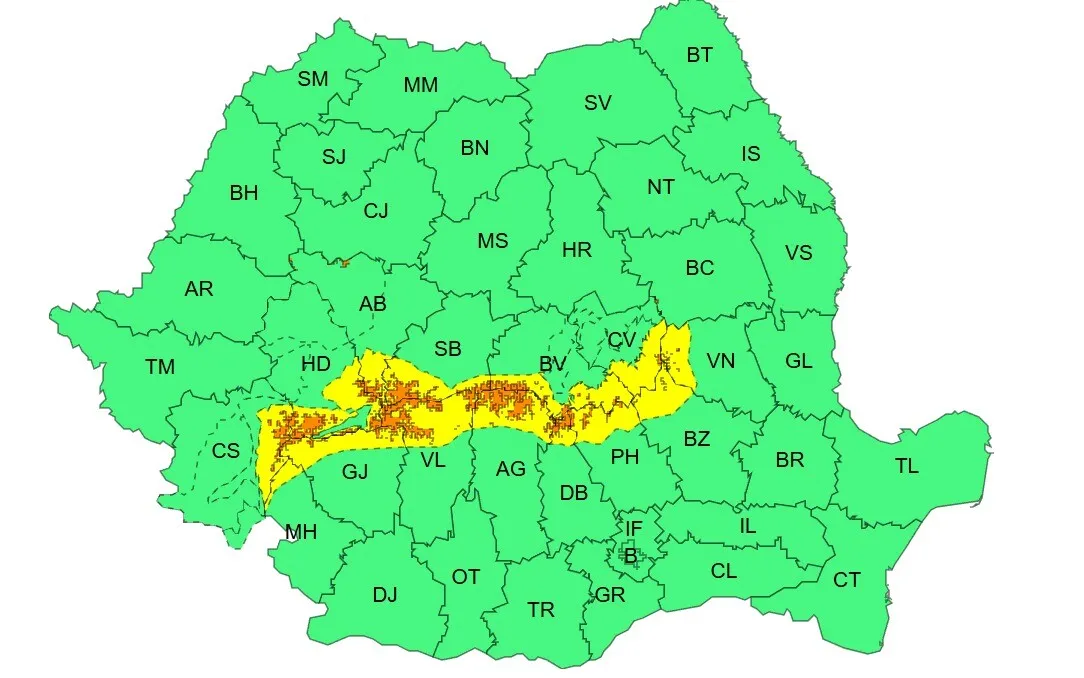harta vreme rea