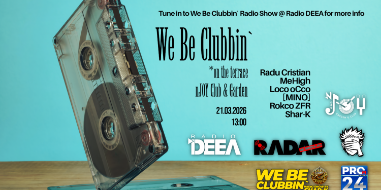 De pe undele radio, direct pe ringul de dans: WE BE CLUBBIN’ SHOWCASE revine pe terasa nJOY