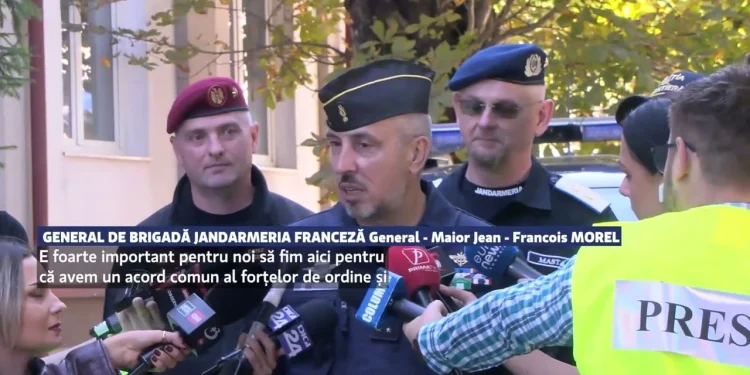 Jandarmii din 19 țări, antrenament comun în România. Scenariul include intervenții în situații de criză